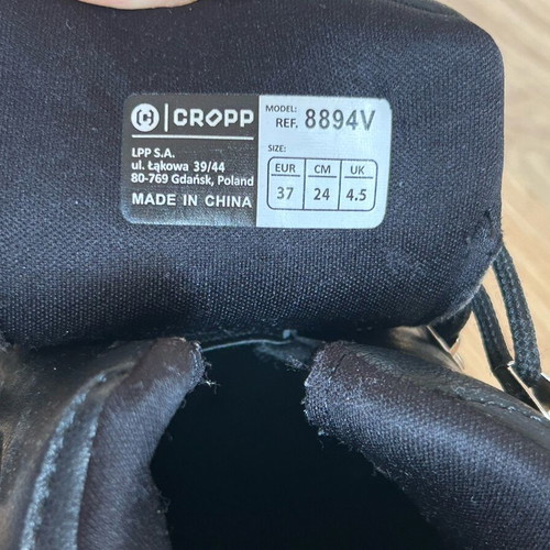 Y2K Black Stylish Shoes Like New