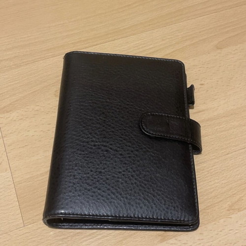 Black Organizer Binder New with Rings