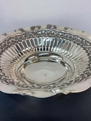 Silver vessel 925 new with hallmark, handmade decorative item