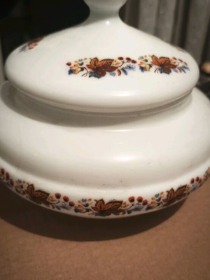 Vintage glass container used