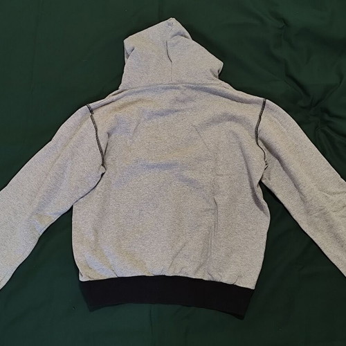 Women's hoodie sweatshirt used, gray, size Small