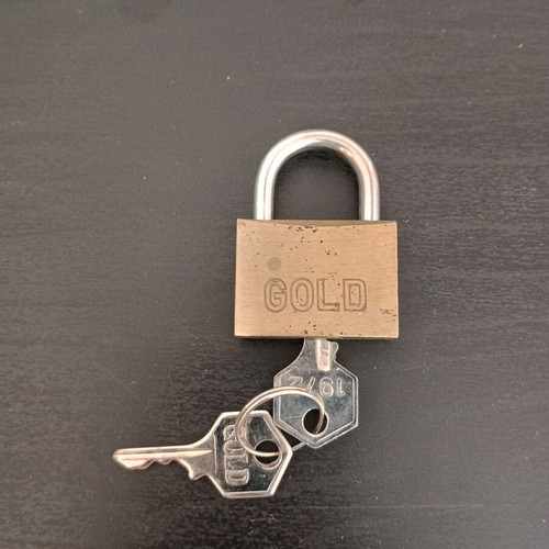 Padlocks set of 4 with keys and without keys