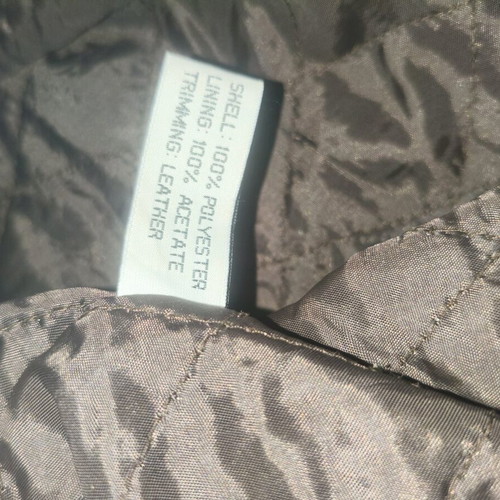 Sarah jacket like new, brown suede look, size L