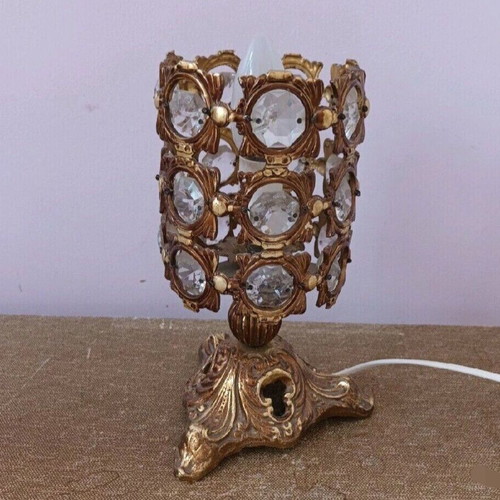 Table lamp antique 25 cm used