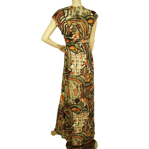 Devotion multicolor long dress used, size S