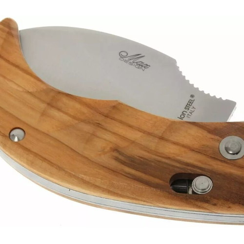 Ιταλικό μαχαίρι Ausonia LionSteel καινούργιο με λαβή από ξύλο ελιάς