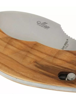 Ιταλικό μαχαίρι Ausonia LionSteel καινούργιο με λαβή από ξύλο ελιάς