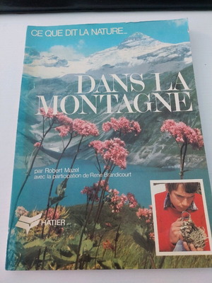 Dans la montagne used book, life manual in the mountains