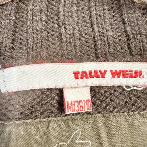 Woolen sweater women TALLY WEIJL brown used Medium