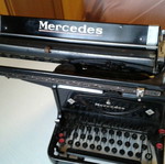 Γραφομηχανή Mercedes του 1937 μεταχειρισμένη, σπάνιο μοντέλο με μεγάλα φύλλα