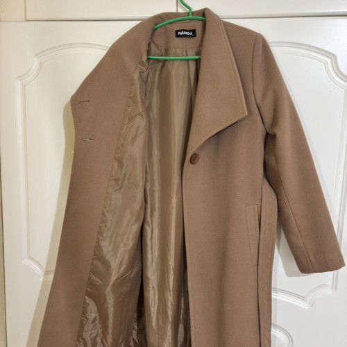Paranoia camel coat like new, size S