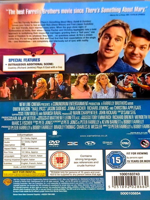 Hall Pass DVD κωμωδία μεταχειρισμένο με αγγλικούς υπότιτλους
