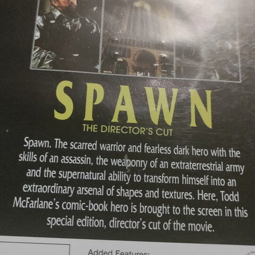 Spawn Special Edition DVD like new with English subtitles