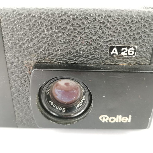 Rollei A 26 camera used