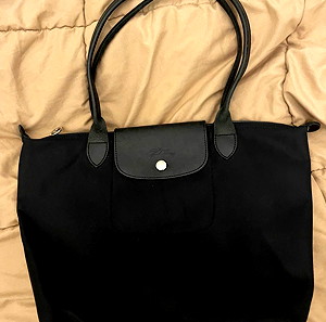 Longchamp μαύρη τσάντα