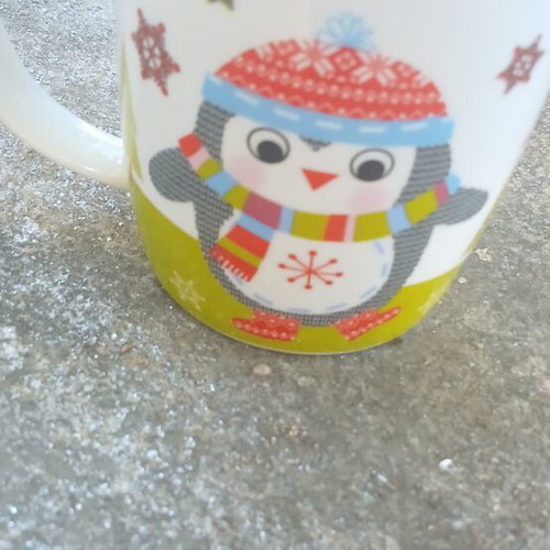 Owl Mug new, porcelain