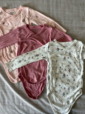 Lupillu baby bodysuits like new, pack of 3, 86/92cm
