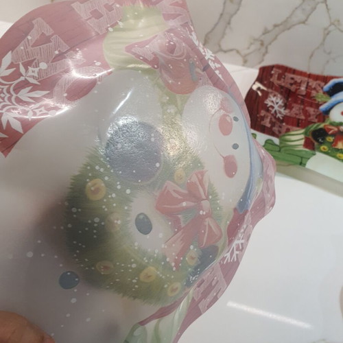 Christmas plates set of 5, new