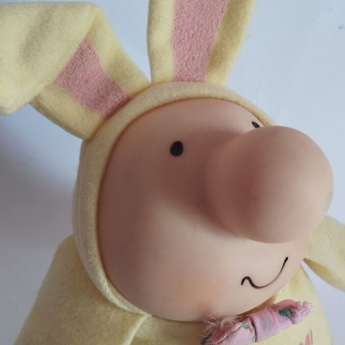 Vintage Ziggyin Easter Bunny doll American Greetings 1988 used