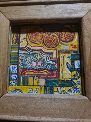 Painting by Lena Kakouri Vratits new 12×12 cm