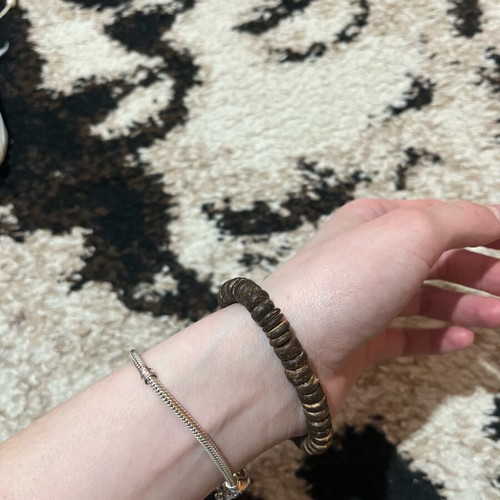 Bracelet unused in brown color