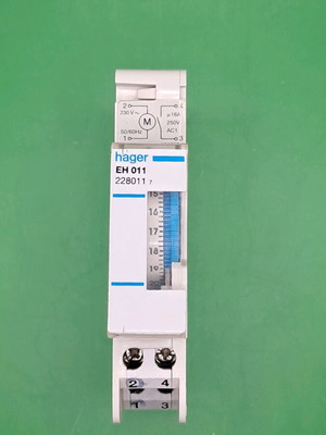 Hager analog timer 16A 230V new