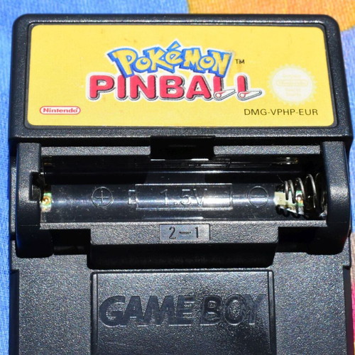 Pokemon Pinball Game Boy Color like new, puzzle