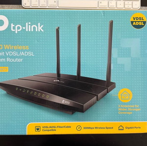 TP-Link TD-W9977 N300 Wireless Gigabit VDSL/ADSL + Modem Router