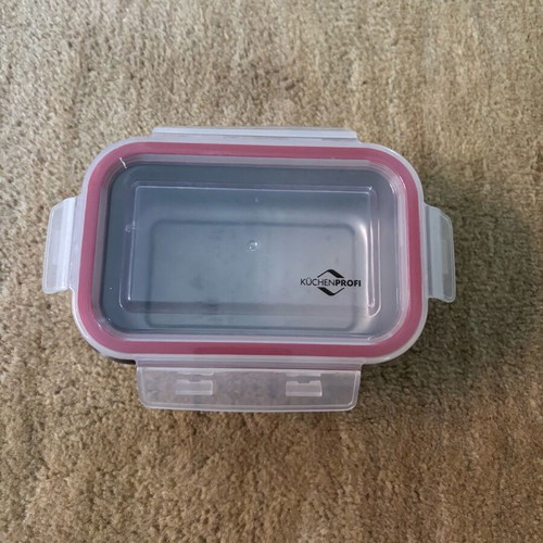 Küchenprofi stainless steel lunchbox used, airtight and durable