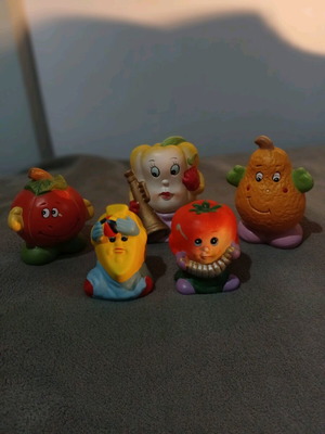 Fruit piggy bank set new, 5 pieces