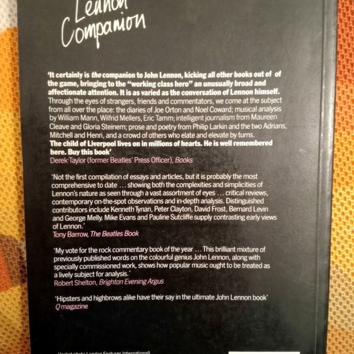 The Lennon Companion book like new