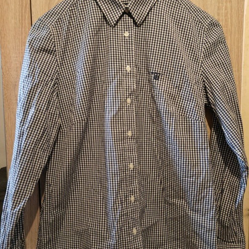 Gant women's shirt dark blue/white medium like new