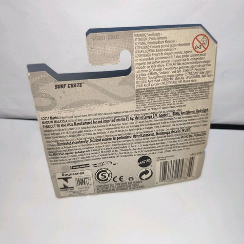 Hot Wheels Treasure Hunts Surf Crate new, sealed 2011