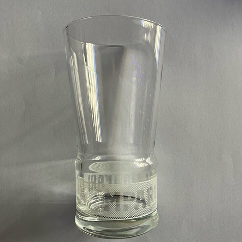Campari collectible glass like new, glass 7x14cm