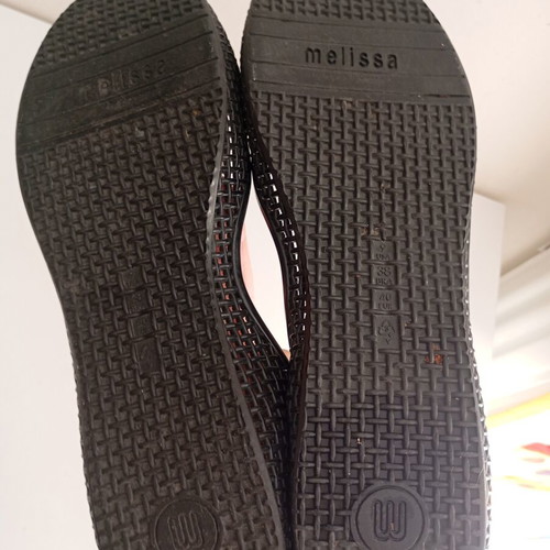 Melissa ballet flats size 40 used, black