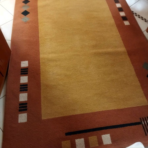 Wool rug like new 225×150 cm with beautiful patterns
