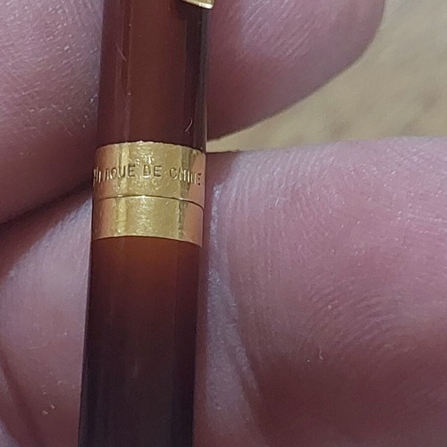 T DuPont Laque de China σκούρο μπορντό λεπτό στυλό διαρκείας σαν καινούργιο