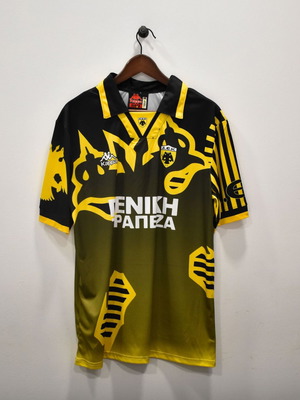 AEK 1997-98 εντός έδρας φανέλα ποδοσφαίρου ρέπλικα, XL