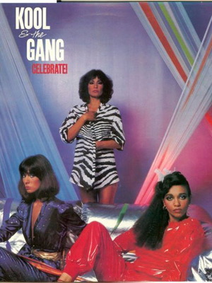 Kool & The Gang Celebrate! vinyl LP album used, original Greek press