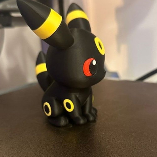 Pokemon Umbreon Chibi figure 8cm new, 3D printed with durable PLA+