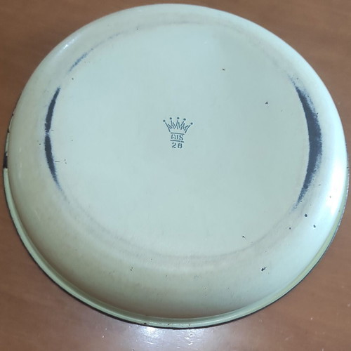 Vintage kitchenware set used, 2 sahani, tray, salad bowl, pot