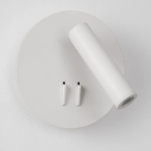 Wall spot LED 9W 3000K white, new, aluminum and acrylic