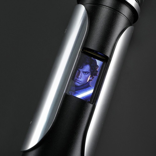 Star Wars lightsaber with OLED screen, new
