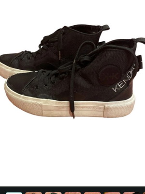 Kendall + Kylie Black High-Top Sneakers, size 39