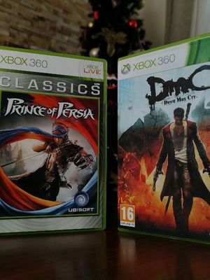 Βιντεοπαιχνίδια Xbox 360 Prince of Persia και DmC σαν καινούργια