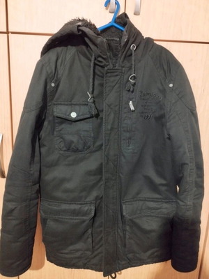 Edward black jacket like new, men's size L