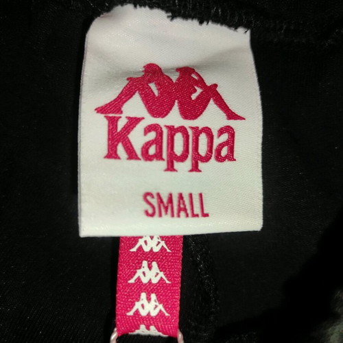 Kappa women's baggy sweatpants new with tags, black and beige
