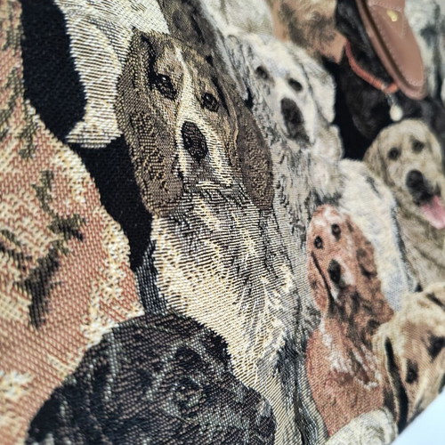 Women's handbag with dog pattern new