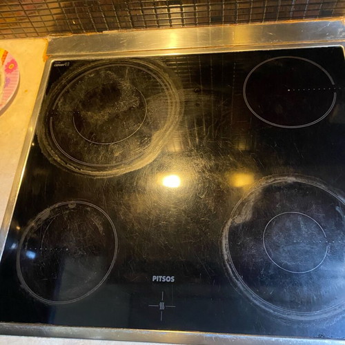 Pitsos Built-in Kitchen Used, Grey, Defective Large Burner