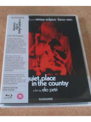 A Quiet Place in the Country Blu-ray, περιορισμένη έκδοση της Radiance σε 3000 αντίτυπα
